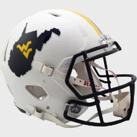 West Virginia Mountaineers Full Size Authentic Speed Football Helmet Backyard Brawl - NCAA