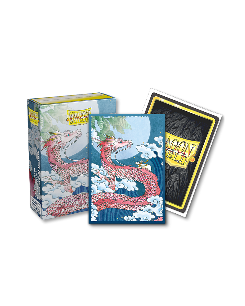Dragon Shield: Japanese Size 60ct Brushed Art Sleeves - Water Rabbit (2023)