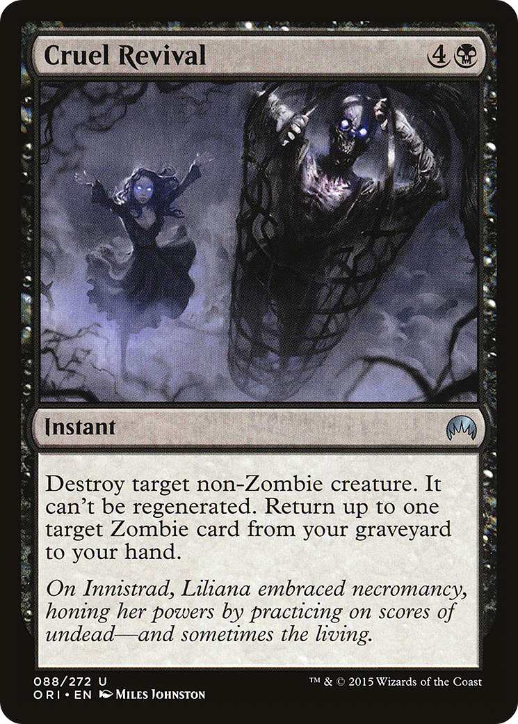 Cruel Revival (ORI-088) - Magic Origins Foil