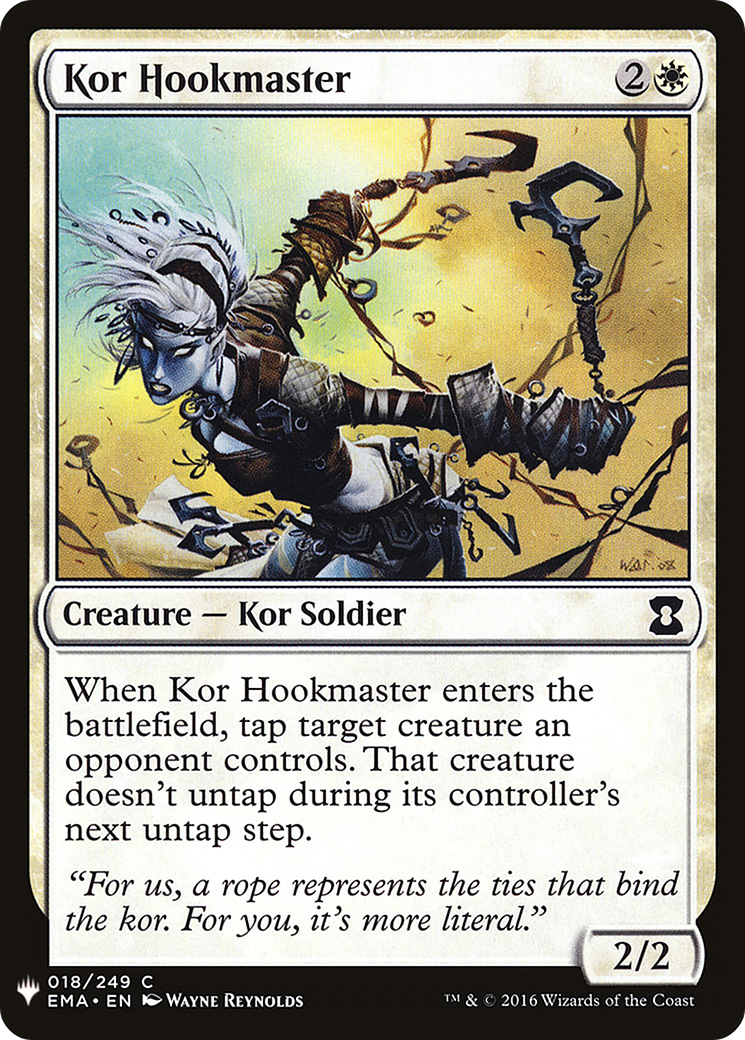 Kor Hookmaster (LIST-EMA-18) - The List