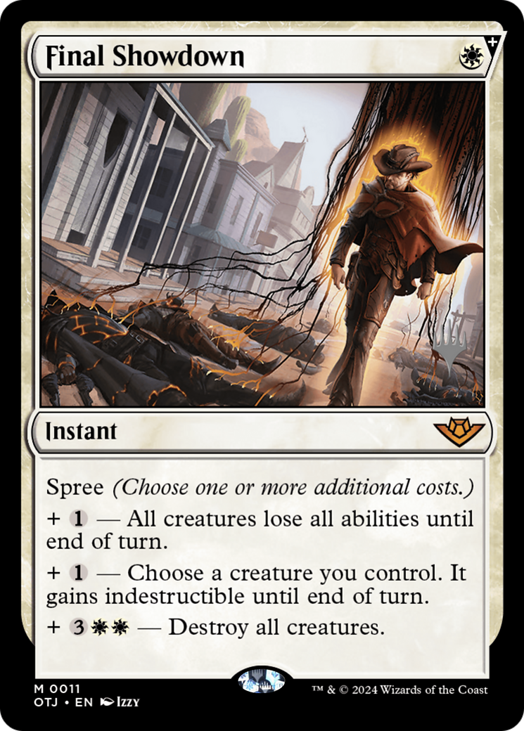 Final Showdown (PPOTJ-011) - Outlaws of Thunder Junction Promos Foil