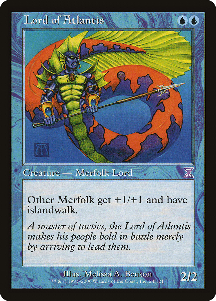 Lord of Atlantis (TSB-024) - Time Spiral Timeshifted Foil