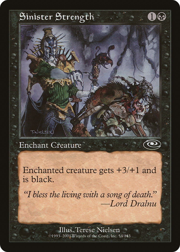 Sinister Strength (PLS-054) - Planeshift Foil