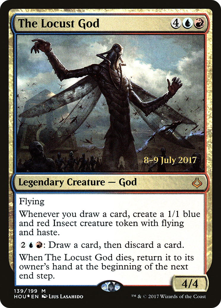 The Locust God (PRE-139S) - Hour of Devastation Promos Foil