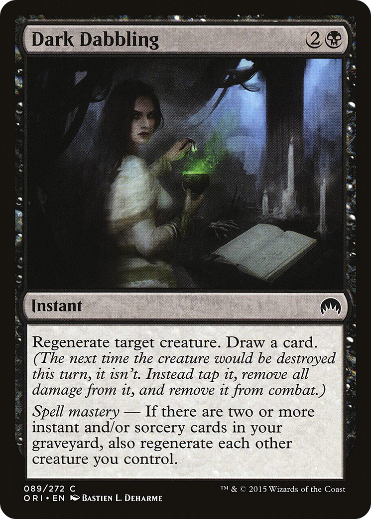 Dark Dabbling (ORI-089) - Magic Origins