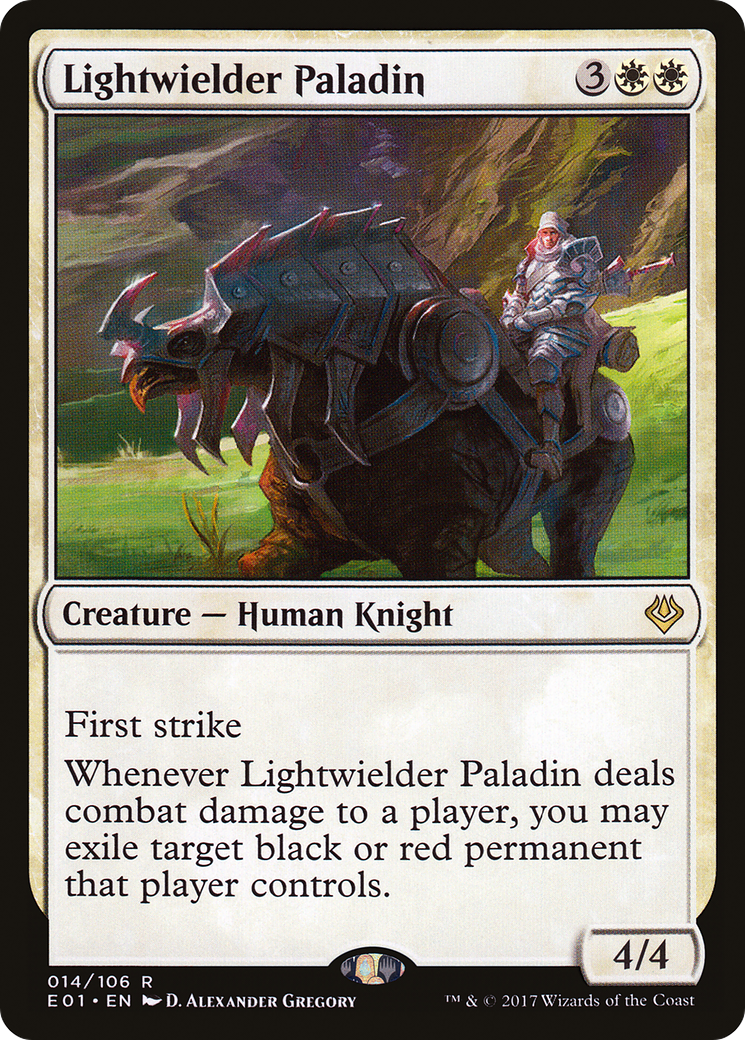 Lightwielder Paladin (AC2-014) - Archenemy: Nicol Bolas