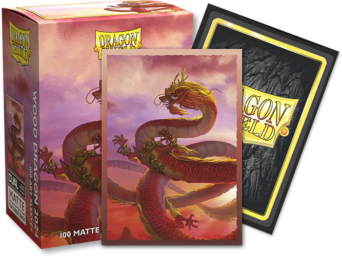 Dragon Shield: Standard 100ct Art Sleeves - Year of the Dragon 2024 (Dual Matte)