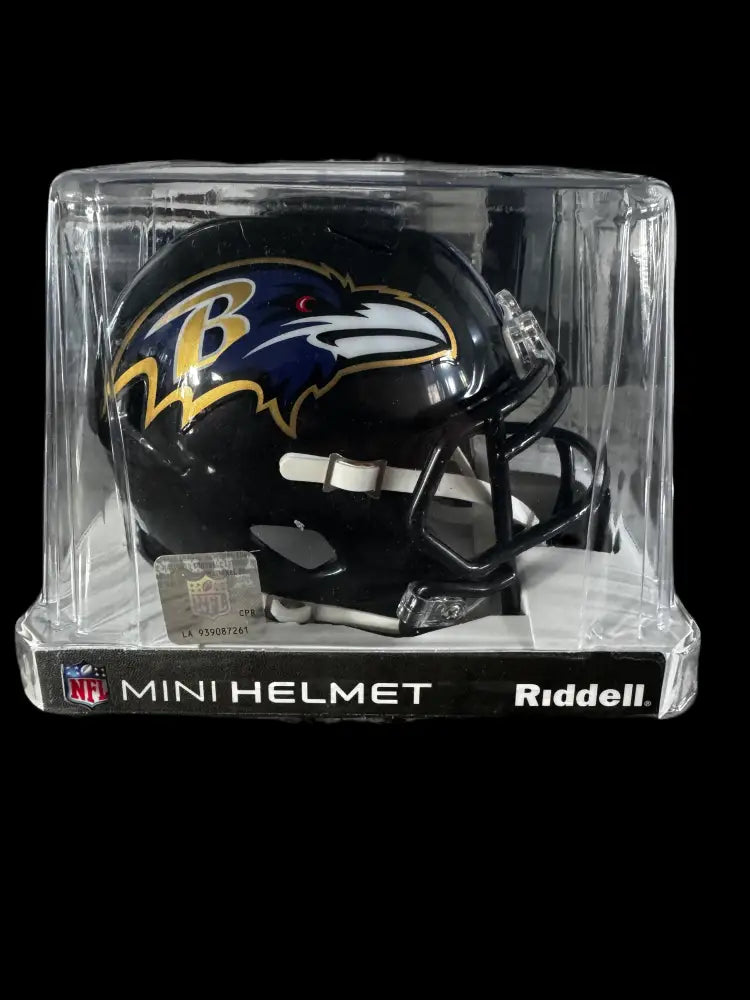 Baltimore Ravens NFL. Mini Speed Football Helmet