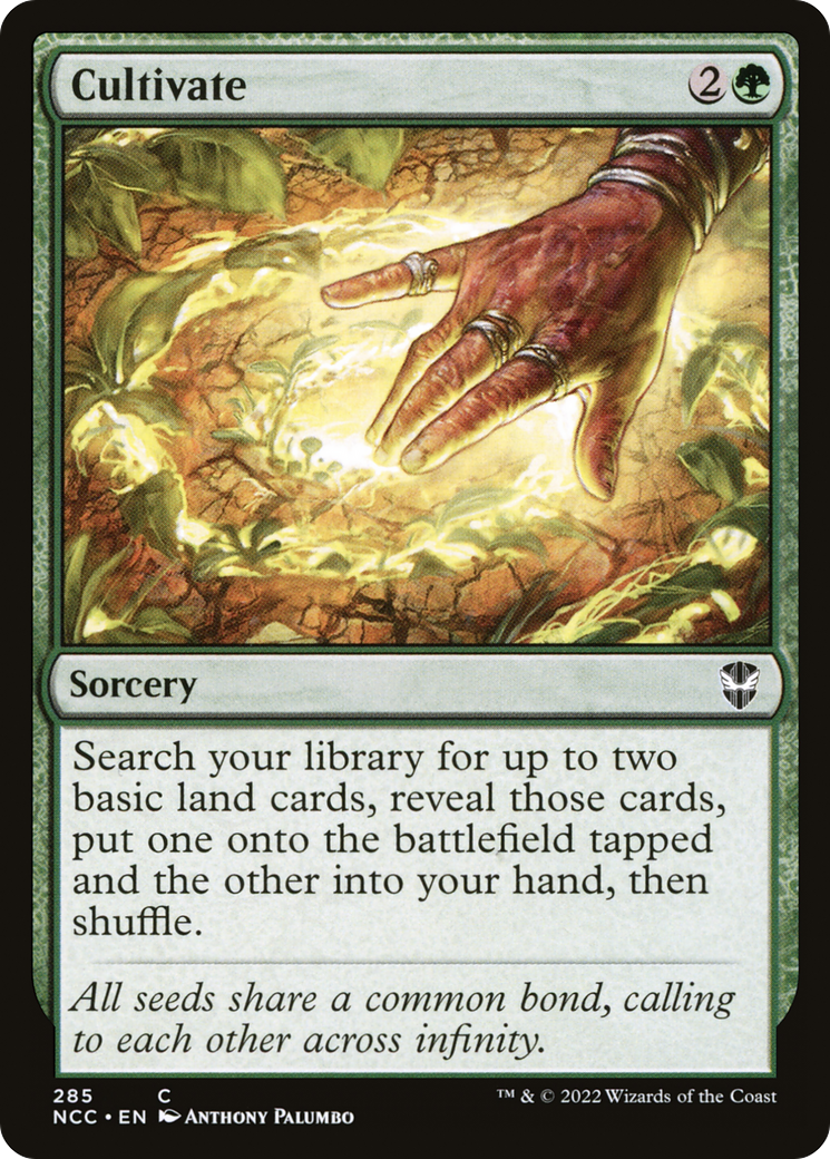 Cultivate (NCC-285) - New Capenna Commander