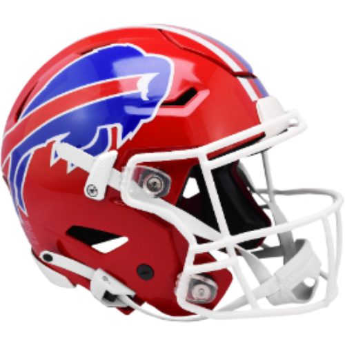 Buffalo Bills Full Size SpeedFlex 1987 to 2001 Throwback Football Helmet- NFL