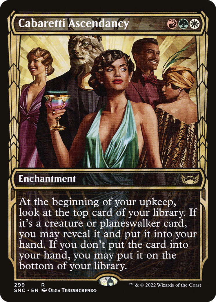 Cabaretti Ascendancy (SNC-299) - Streets of New Capenna: (Showcase)