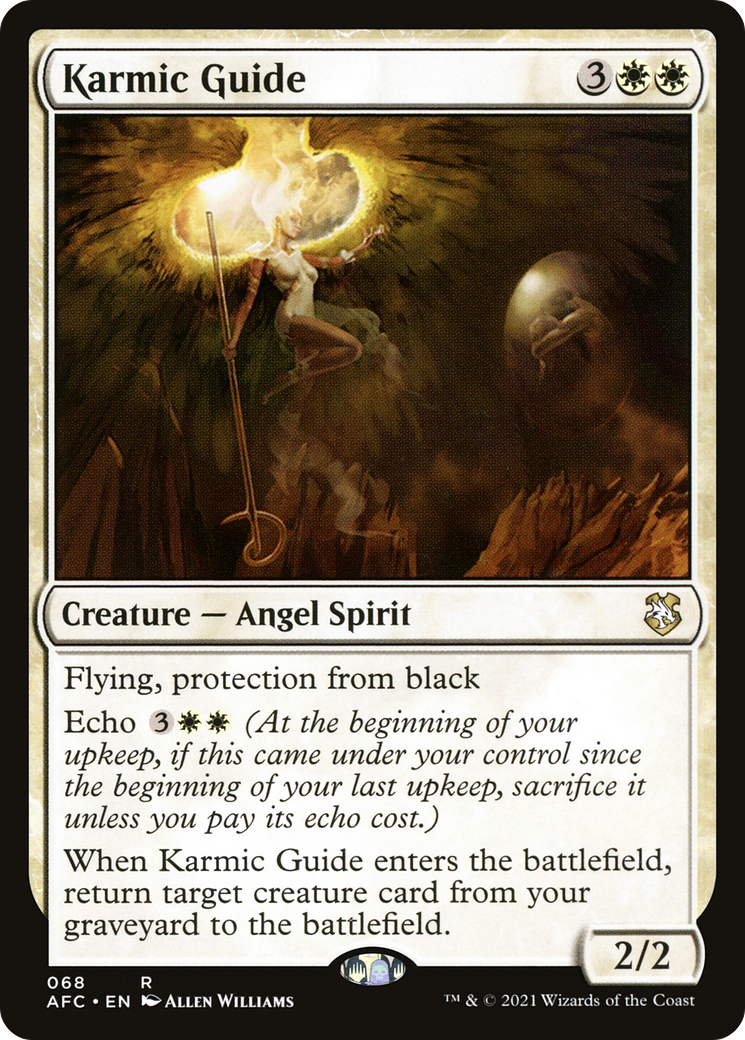 Karmic Guide (AFC-068) - Forgotten Realms Commander