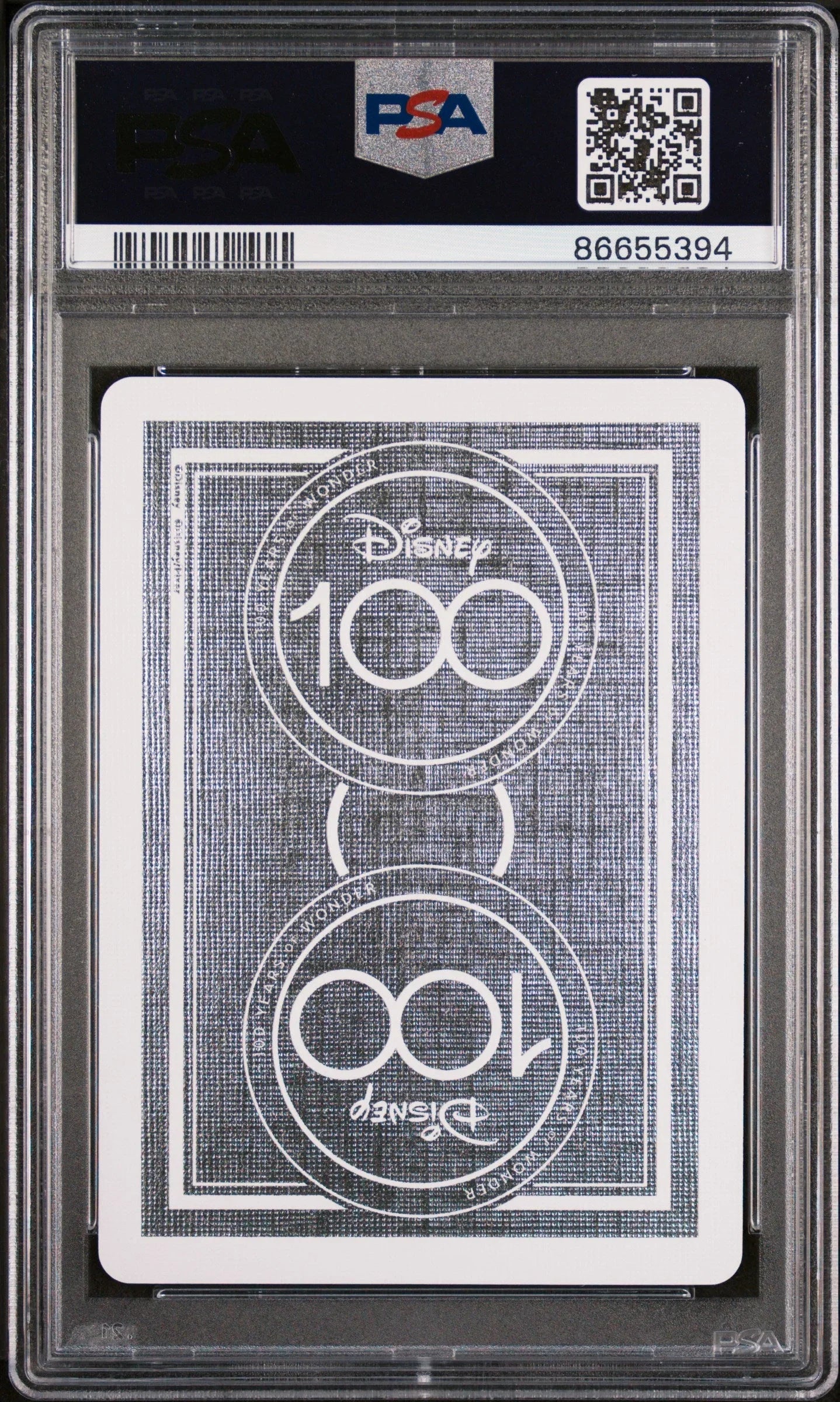 2023 DISNEY 100 PLAYING CARDS OLAF JOKER RED PSA 10