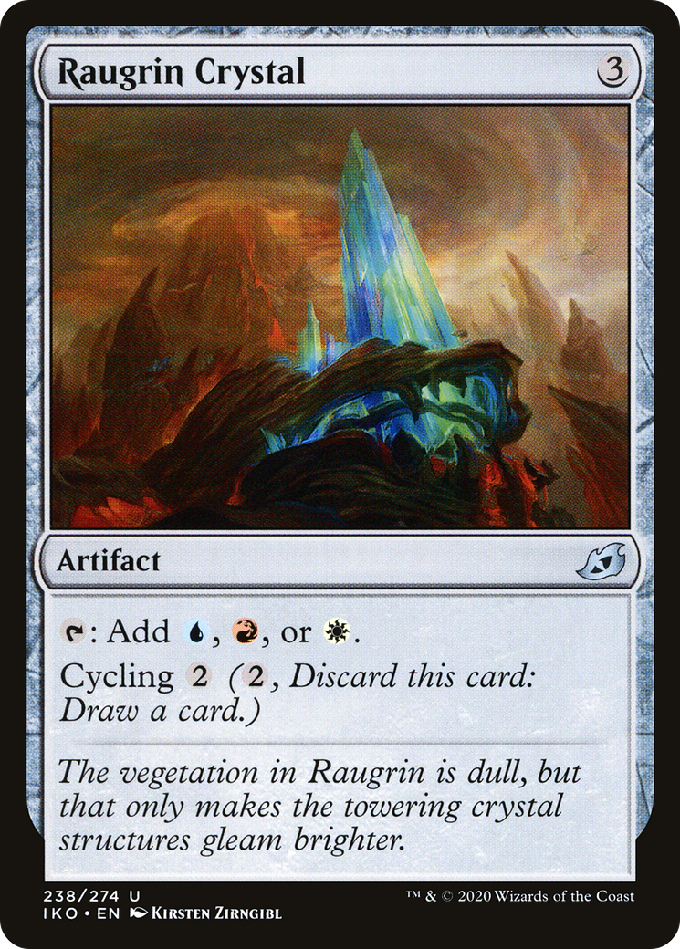 Raugrin Crystal (IKO-238) - Ikoria: Lair of Behemoths Foil