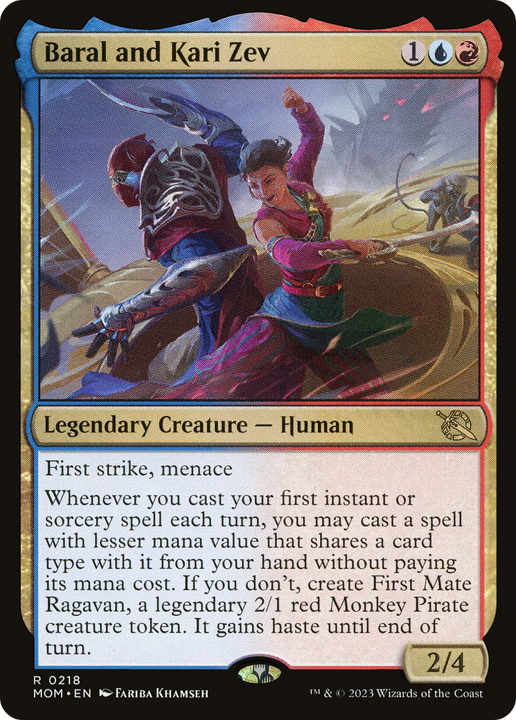 Baral and Kari Zev (MOM-218) - March of the Machine