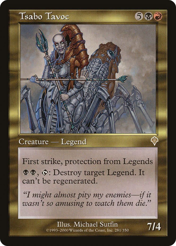 Tsabo Tavoc (INV-281) - Invasion Foil
