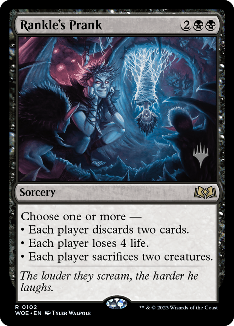 Rankle's Prank (PPWOE-102) - Wilds of Eldraine Promos Foil