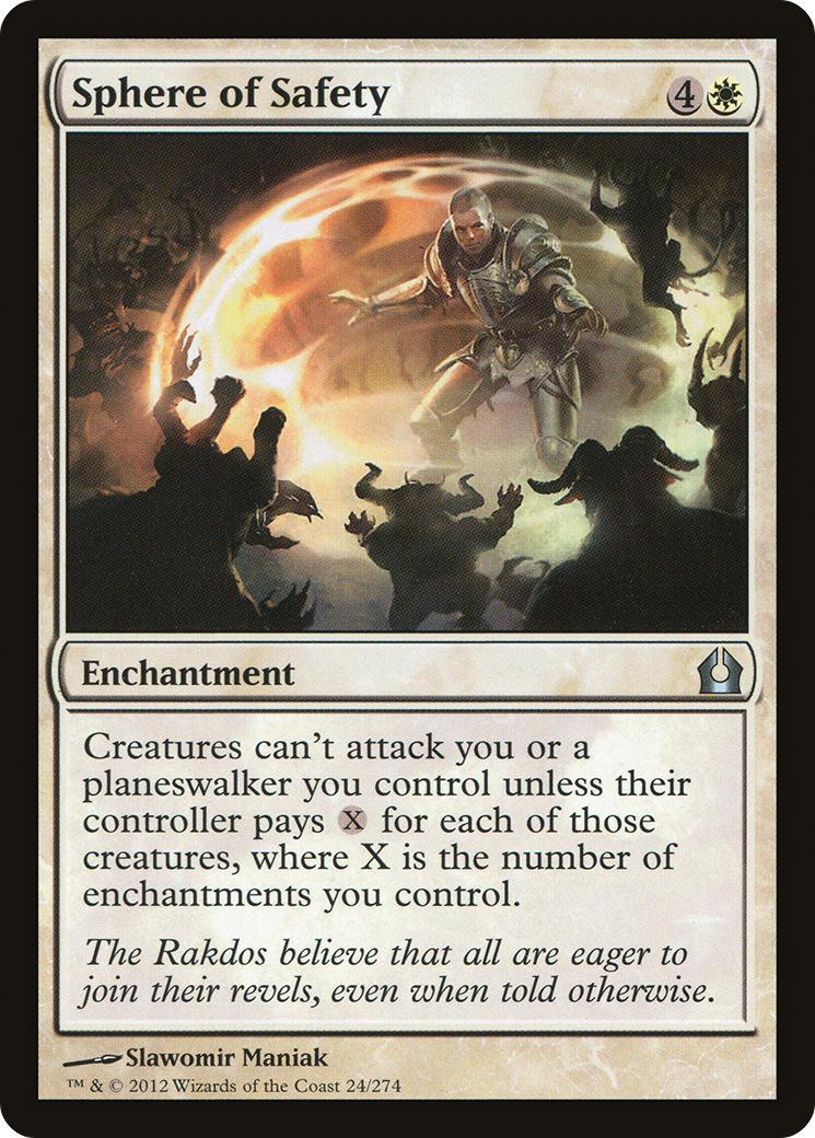 Sphere of Safety (RTR-024) - Return to Ravnica