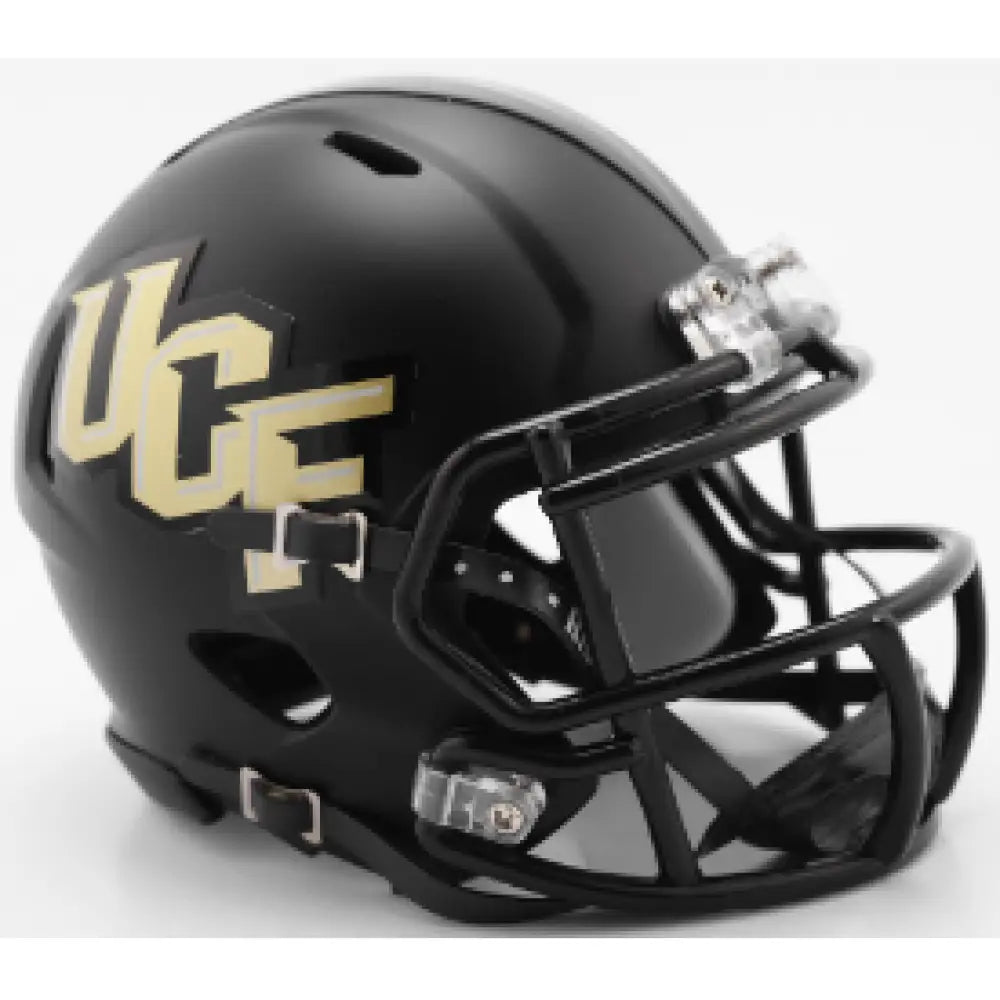 Central Florida Golden Knights NCAA Mini Speed Football Helmet Anthracite - NCAA