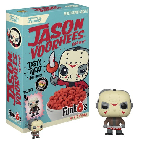 Jason Voorhees FunkO's Cereal w/Pocket Pop (Friday the 13th) - FYE Exclusive