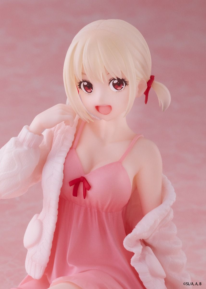 Lycoris Recoil Chisato Nishikigi Roomwear Ver. Desktop Cute Figure - Taito Premium Collectible