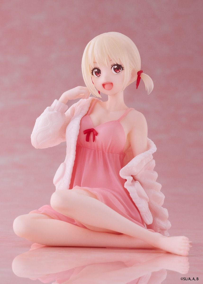 Lycoris Recoil Chisato Nishikigi Roomwear Ver. Desktop Cute Figure - Taito Premium Collectible