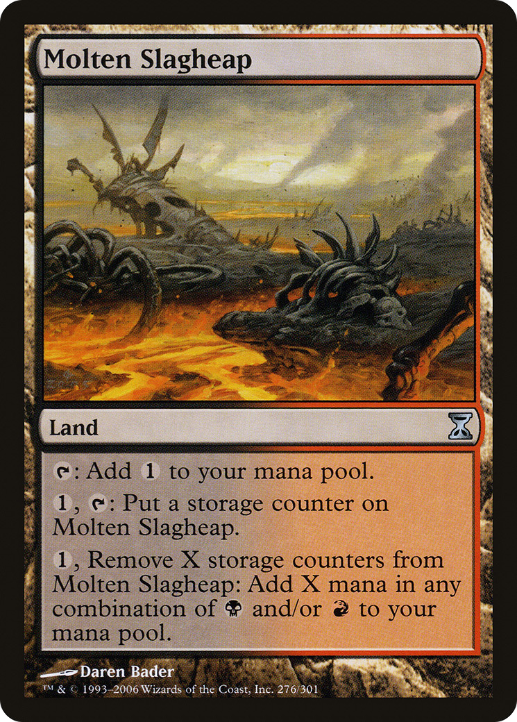Molten Slagheap (TSP-276) - Time Spiral Foil