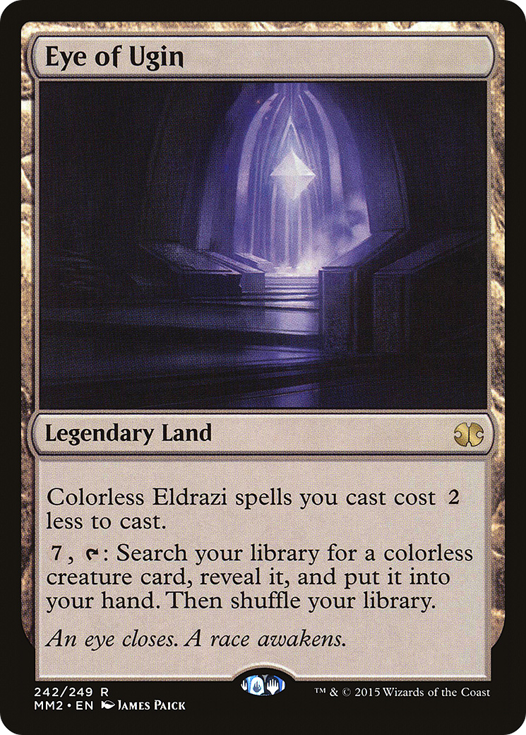 Eye of Ugin (MM2-242) - Modern Masters 2015 Foil