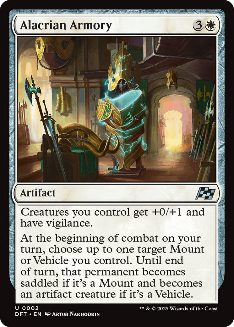 Alacrian Armory (DFT-002) - Aetherdrift Foil