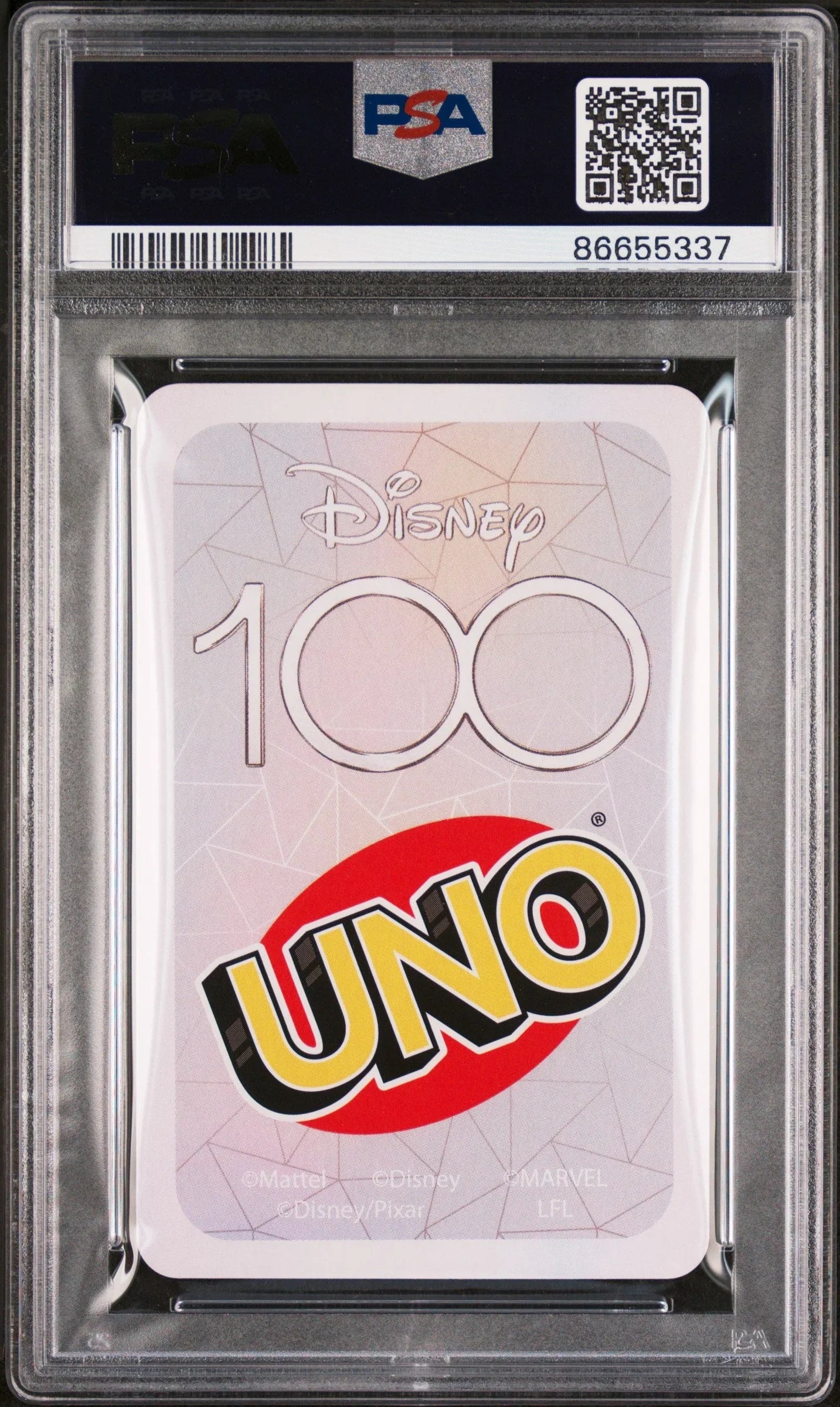 2023 UNO DISNEY 100 R2 D2 BLUE 7 PSA 9