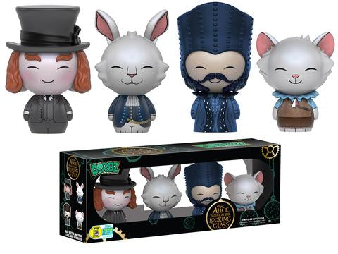 Dorbz Alice Through The Looking Glass 4-Pack - 2016 SDCC Exclusive/750 Made