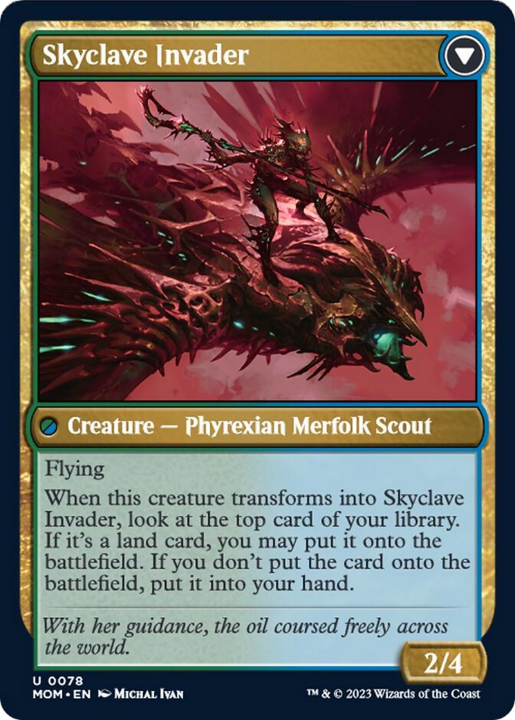 Skyclave Aerialist // Skyclave Invader (MOM-078) - March of the Machine