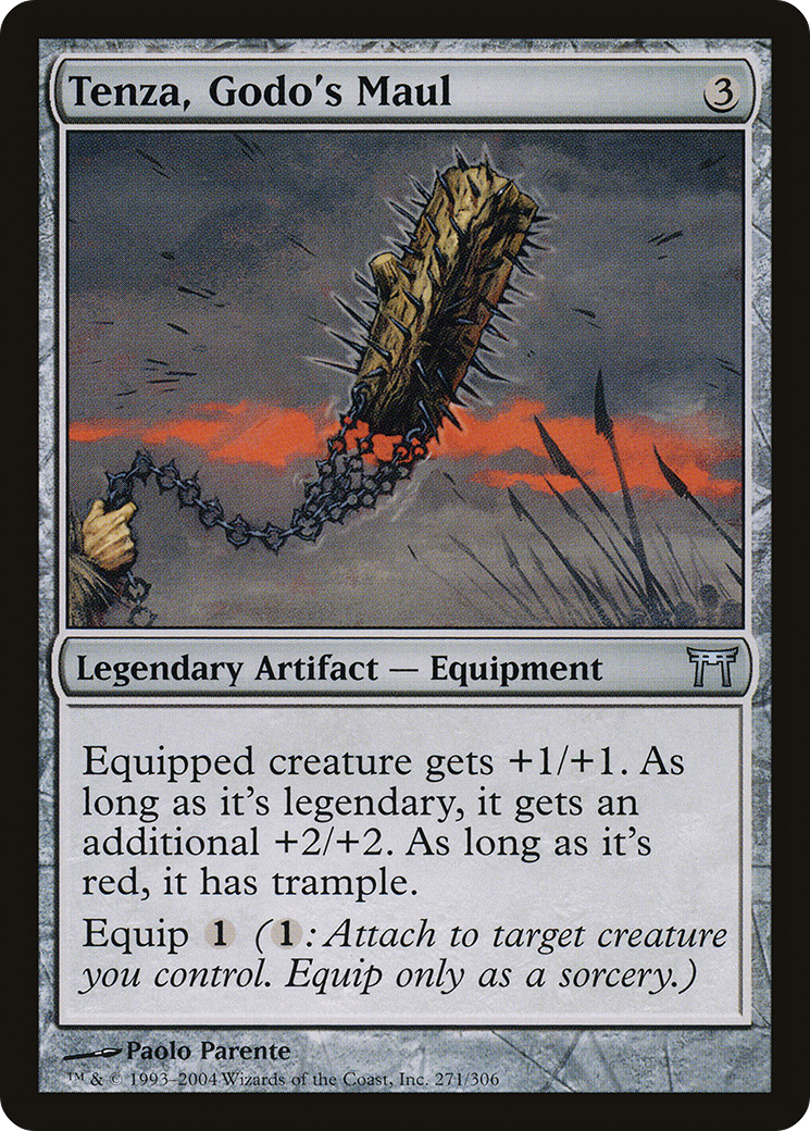 Tenza, Godo's Maul (CHK-271) - Champions of Kamigawa
