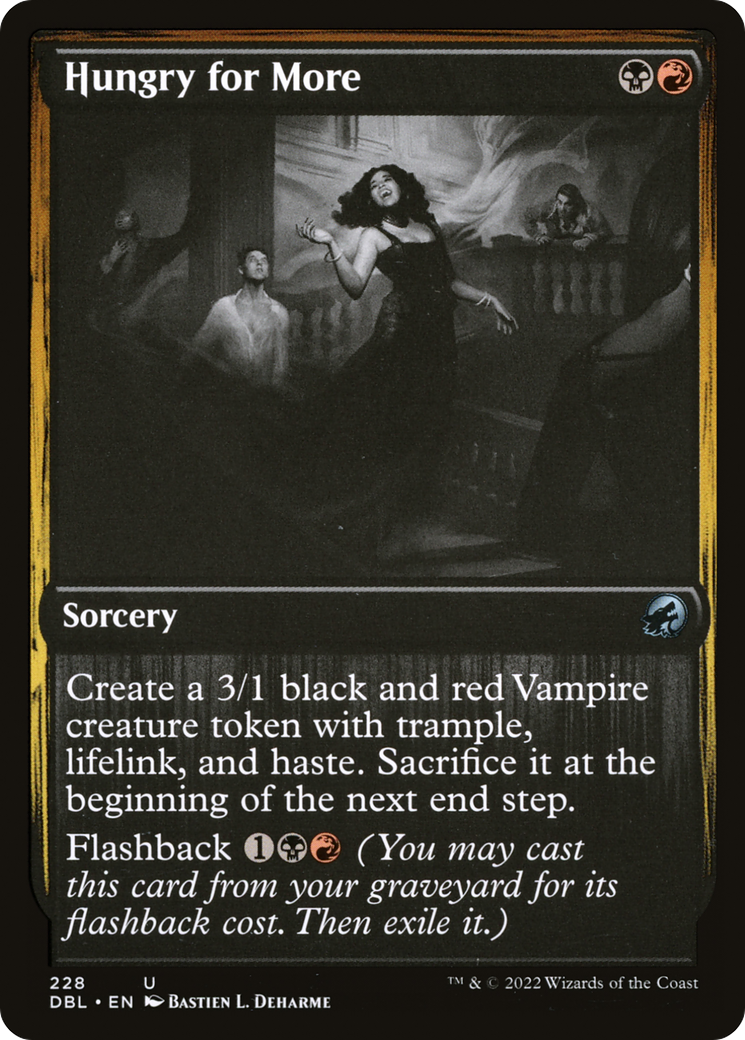 Hungry for More (DBL-228) - Innistrad: Double Feature Foil