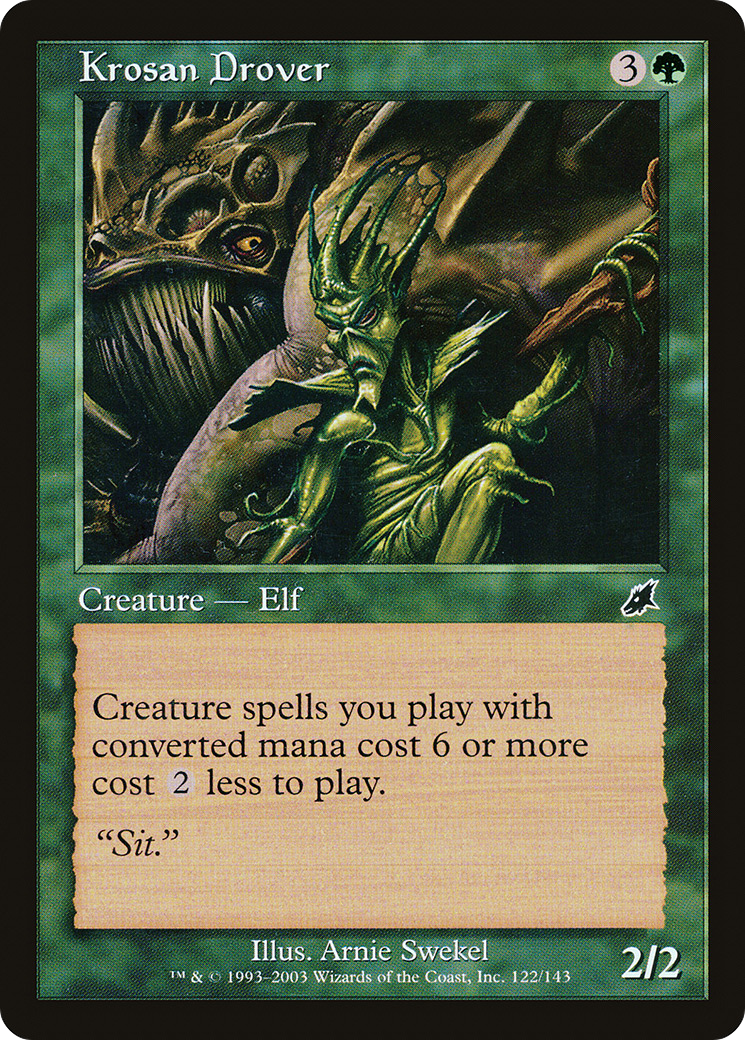 Krosan Drover (SCG-122) - Scourge Foil
