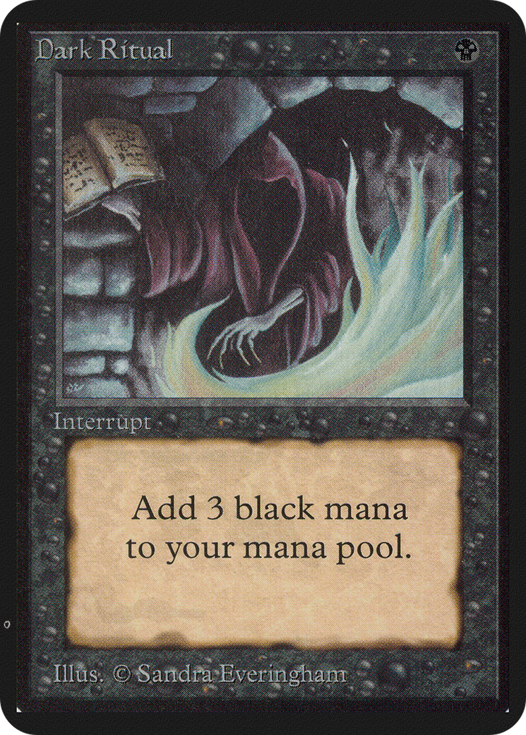 Dark Ritual (LEA-) - Limited Edition Alpha