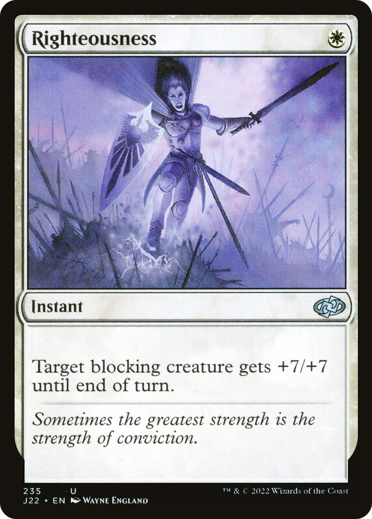 Righteousness (J22-235) - Jumpstart 2022