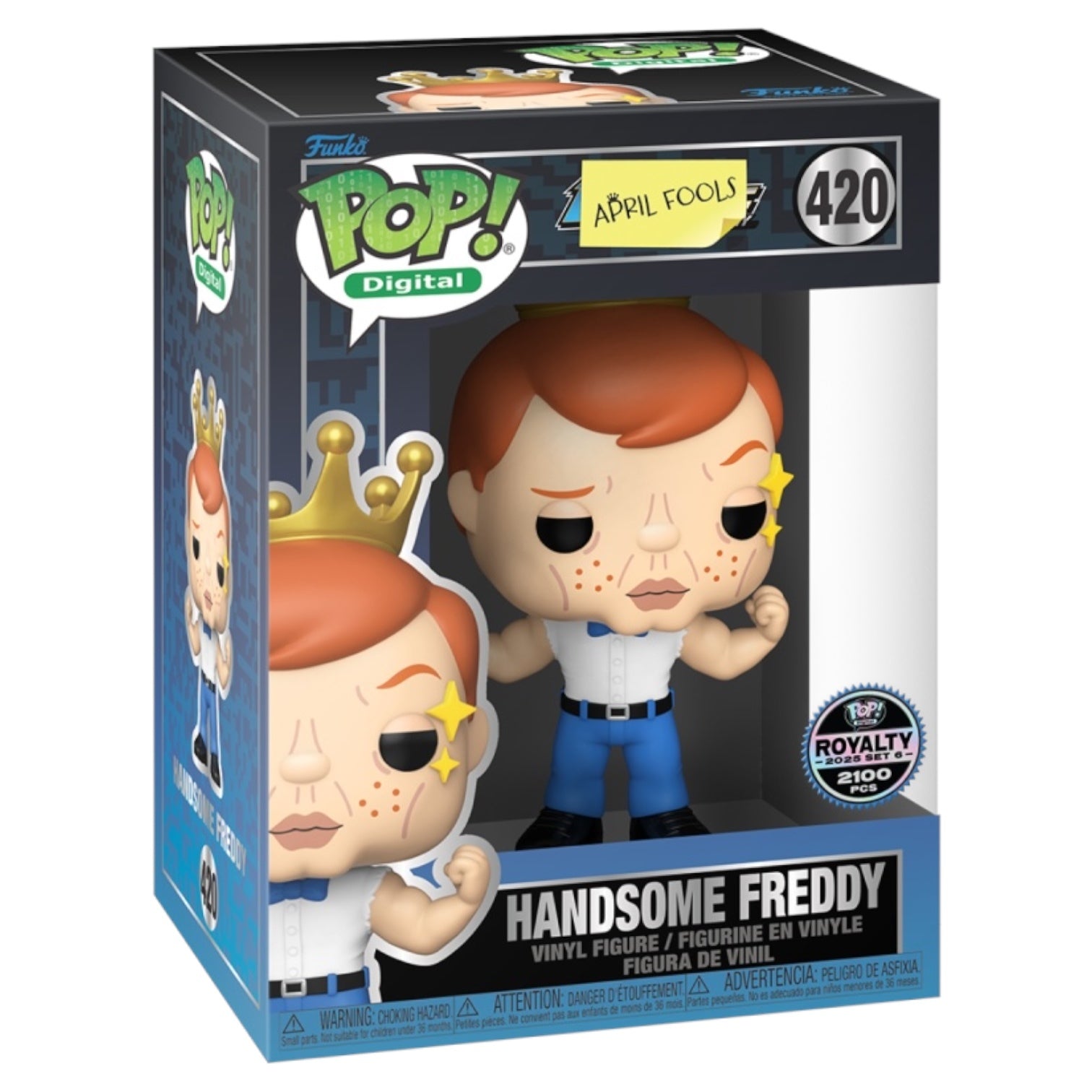 Pop! Digital April Fools Series 3 “Handsome” Freddy NFT Royalty #420 LE2100