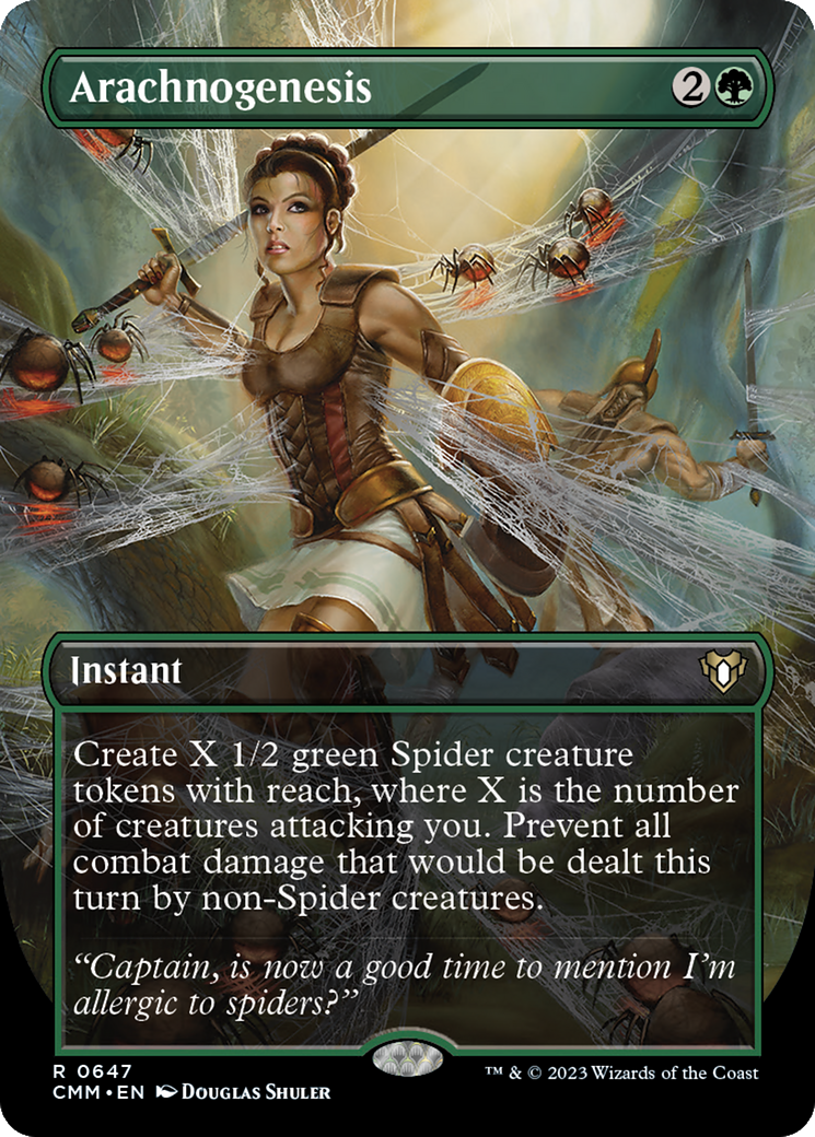 Arachnogenesis (CMM-647) - Commander Masters (Borderless)