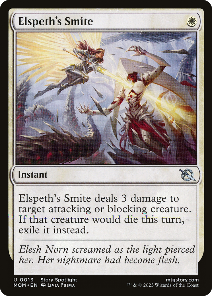 Elspeth's Smite (MOM-013) - March of the Machine