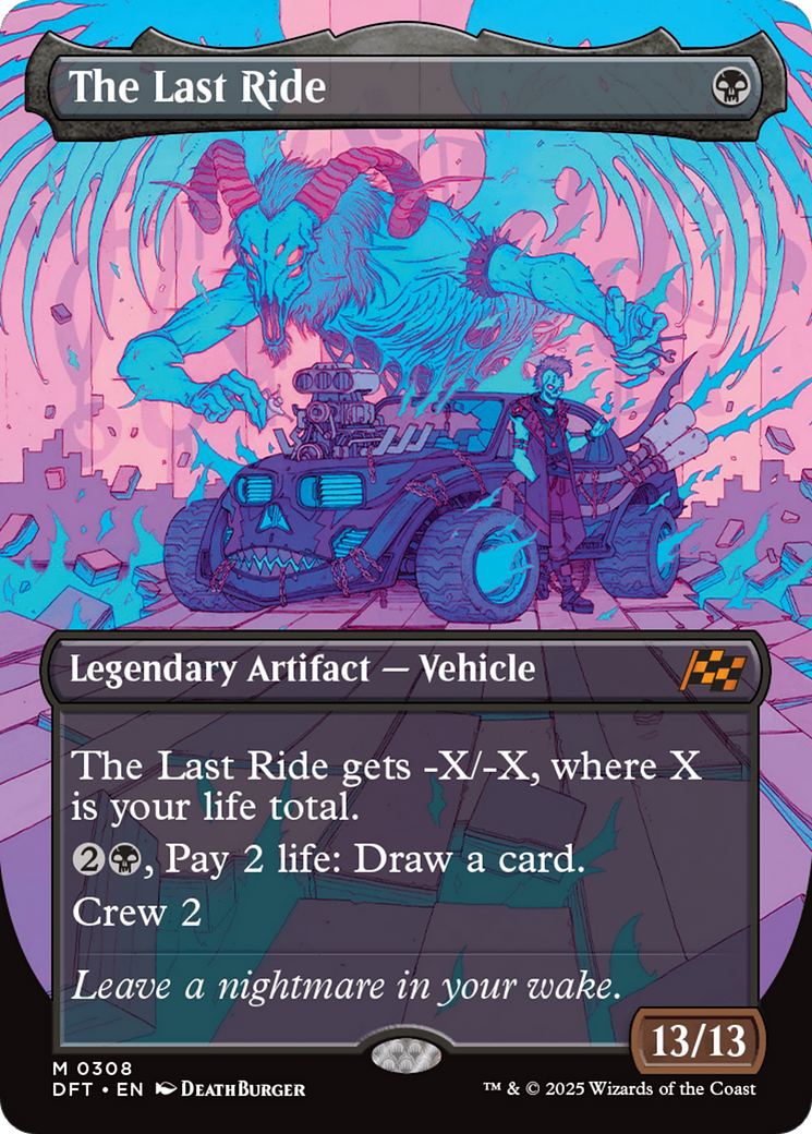 The Last Ride (DFT-308) - Aetherdrift (Borderless)