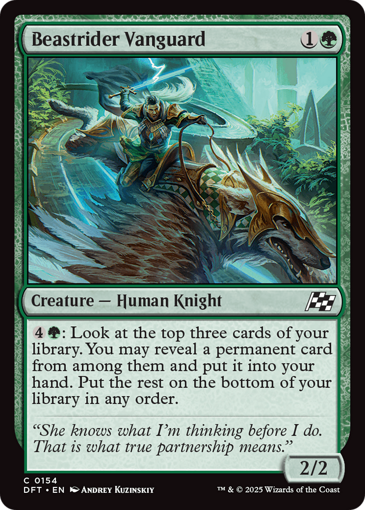 Beastrider Vanguard (DFT-154) - Aetherdrift