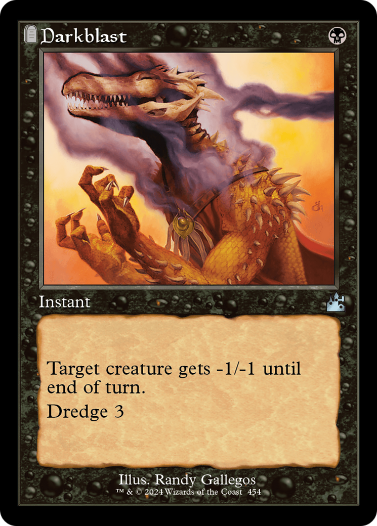 Darkblast (RVR-454) - Ravnica Remastered: (tombstone) Foil