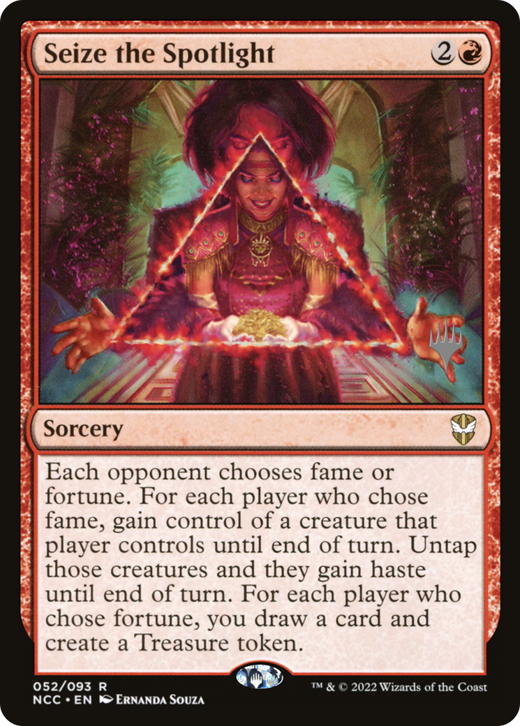 Seize the Spotlight (PPSNC-52P) - New Capenna Commander Promos Foil