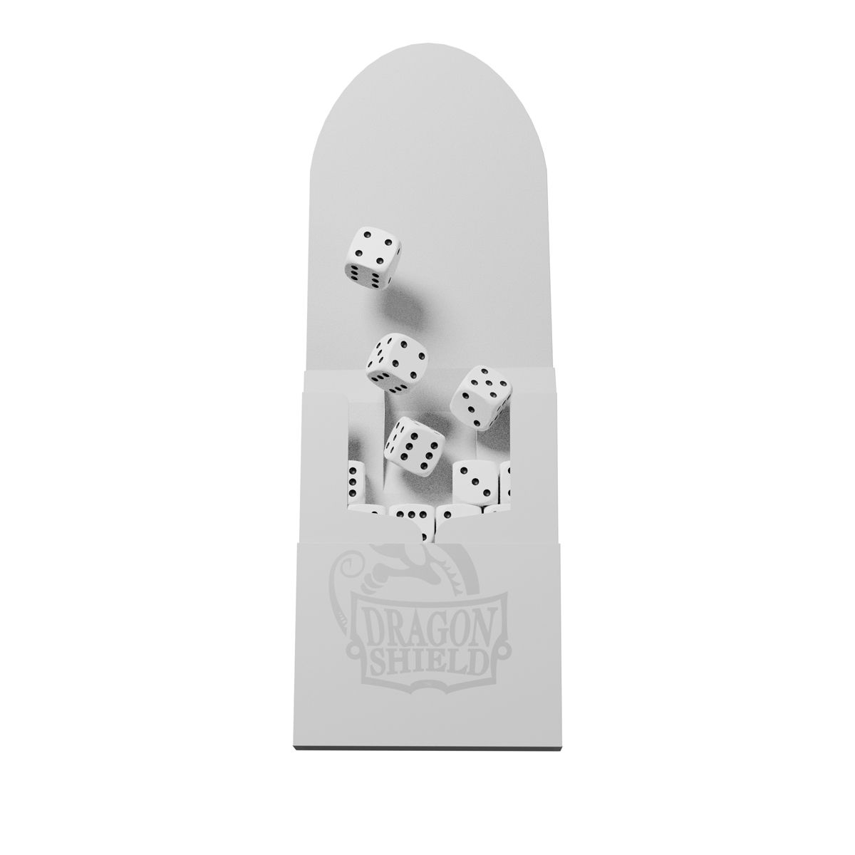 Dragon Shield: Cube Shell Display - Ashen White