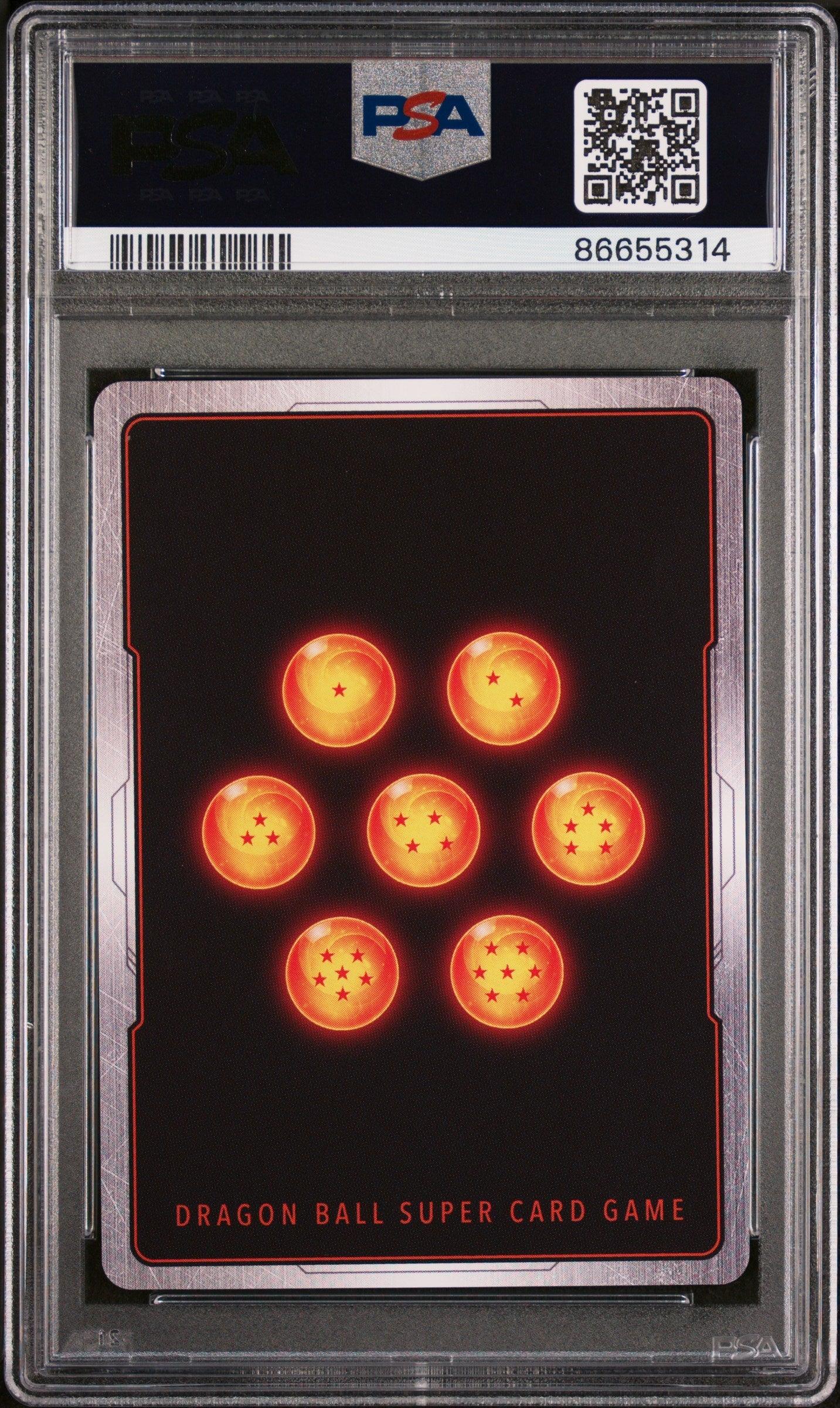 2022 DRAGON BALL SUPER MYTHIC BOOSTER DARK TEMPTATION TOWA #P-055 - PSA 10