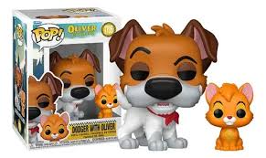 Oliver & Company Dodger with Oliver Funko Pop! 1705