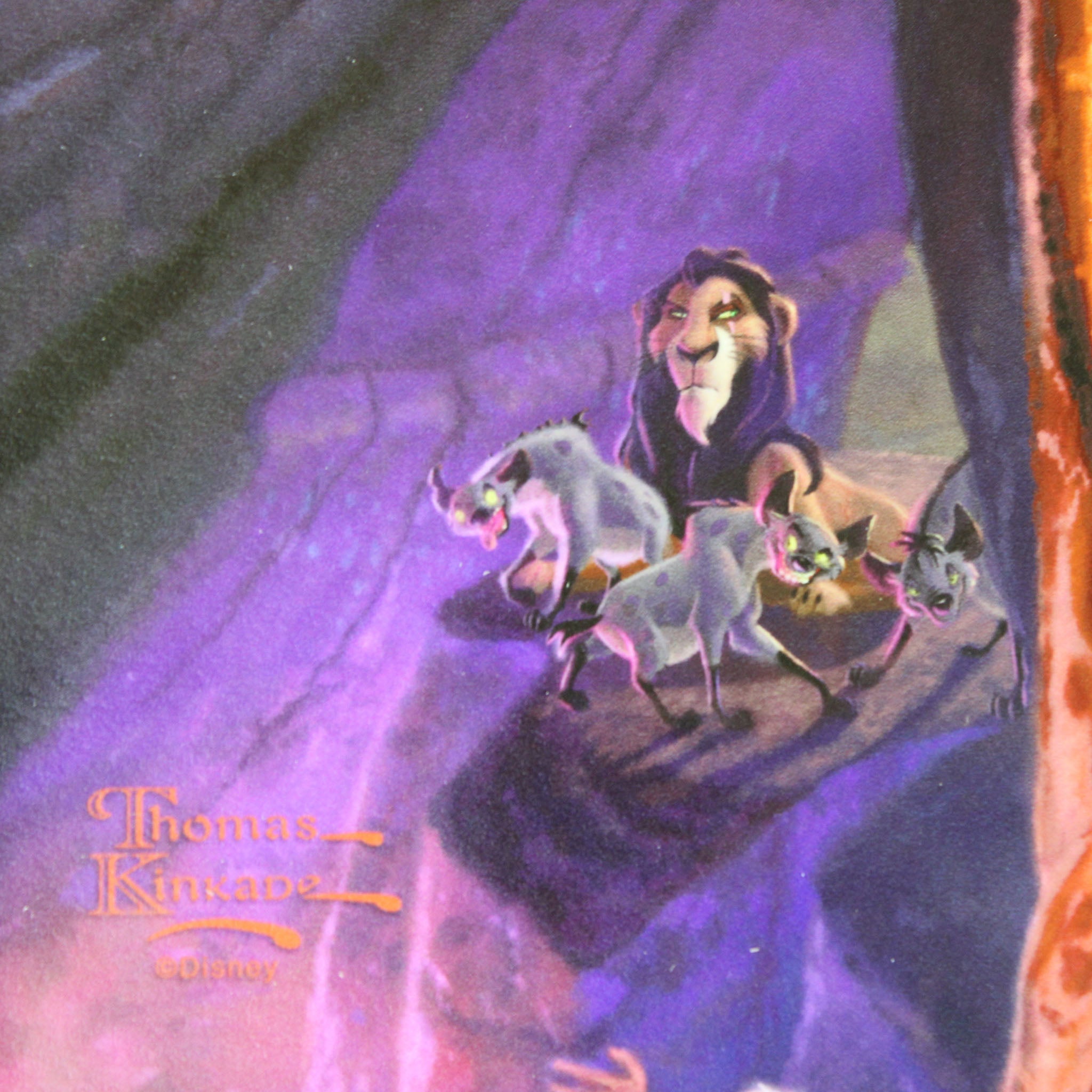 Disney: The Lion King - Thomas Kinkade Framed Art Print