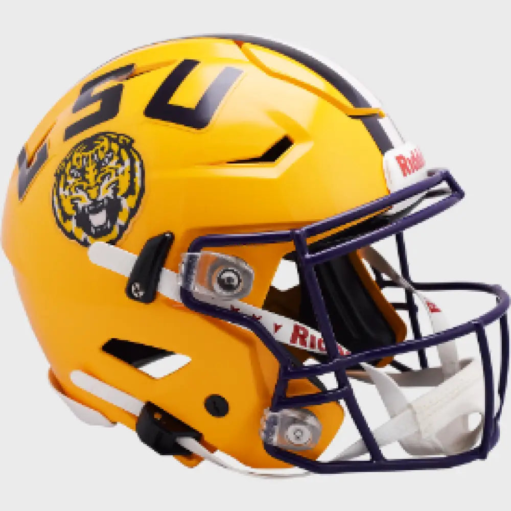 LSU Tigers Full Size Authentic Speedflex Football Helmet - NCAA