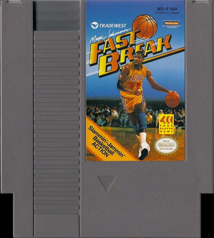 Loose NES Cart - Magic Johnson's Fast Break